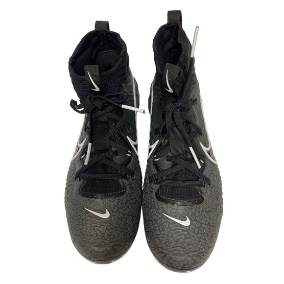 NEW! Nike Alpha Huarache Air Zoom Black Men\'s Baseball Cleats Shoes Size 7 main image 6